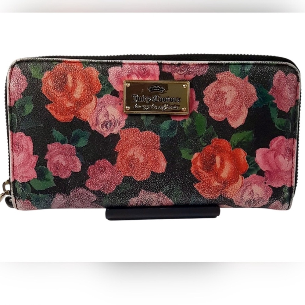 Juicy Couture Floral Wallet EUC